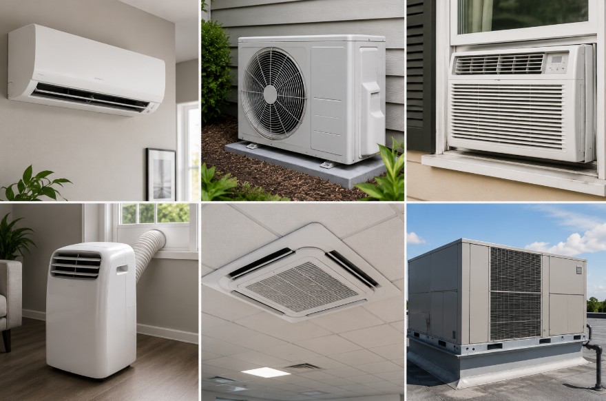 types of ac system we install in hialeah, fl